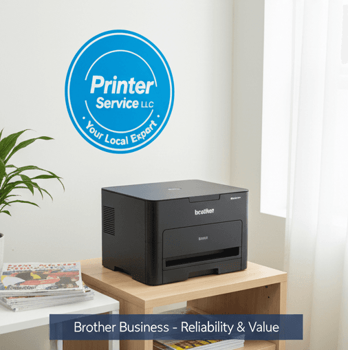 HP Printer Technician at work